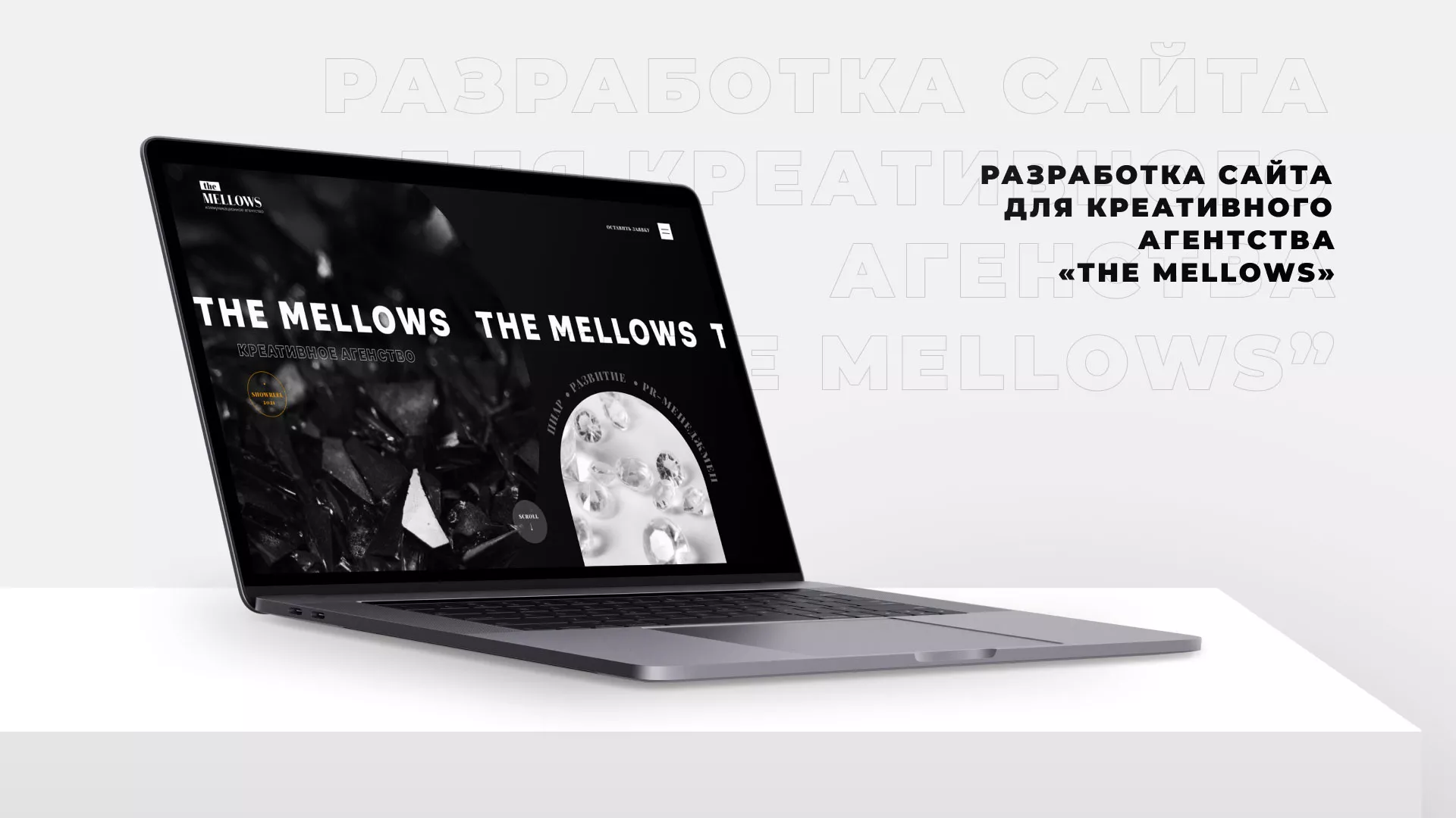 Разработка сайта креативного агентства «The Mellows» в Михайловке