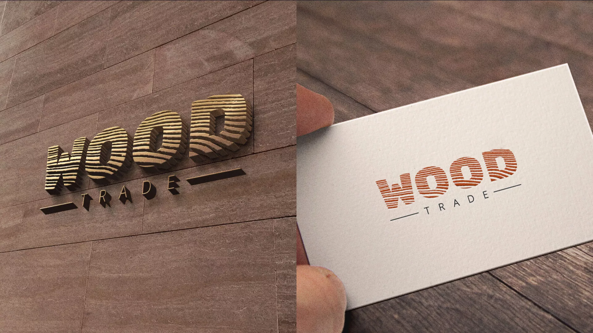 Разработка логотипа для компании «Wood Trade» в Михайловке